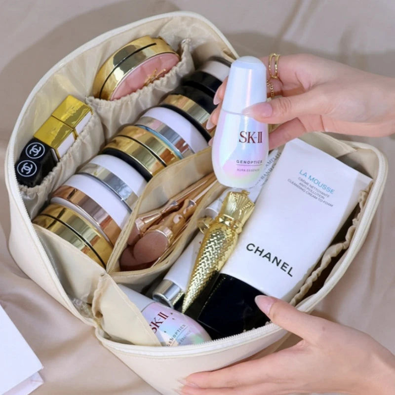 Makeup Bag Make Up Skincare Holder Storage Box Cosmetics Organizer Plastic Container For Bathroom Dressing Table Home