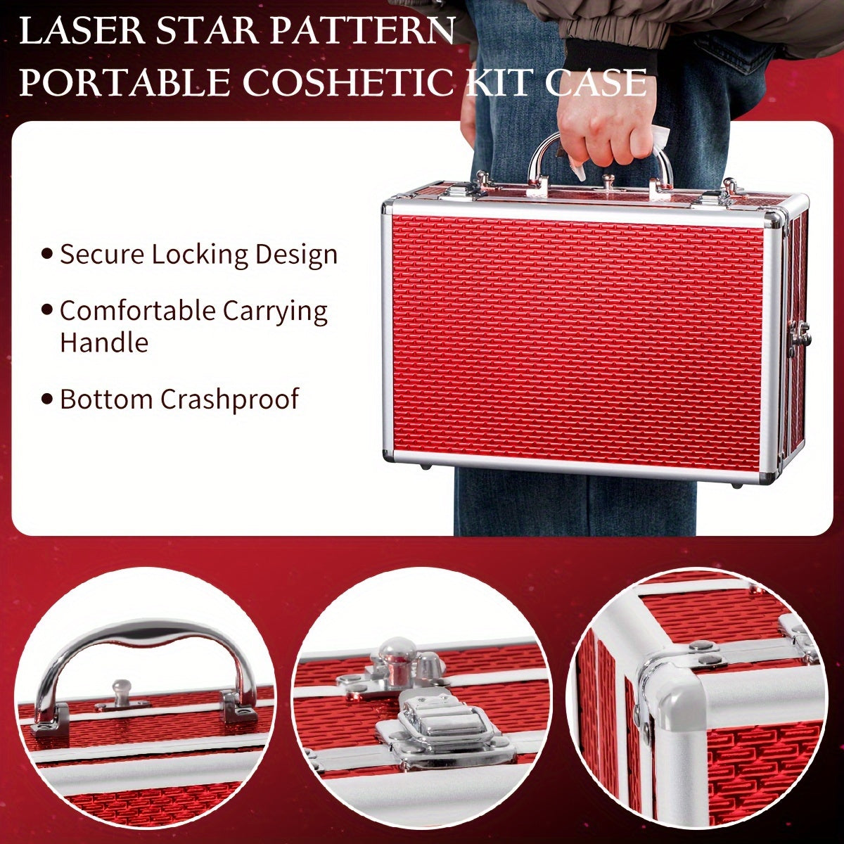 106pcs Professional Makeup Set - The Ultimate All-In-One Beauty Kit with Eyeshadow, Lipstick, Blush, Lip Liner, Makeup Brushes And More - Perfect Gift for Halloween, Music Festivals, Makeup Artists And Beauty Lovers