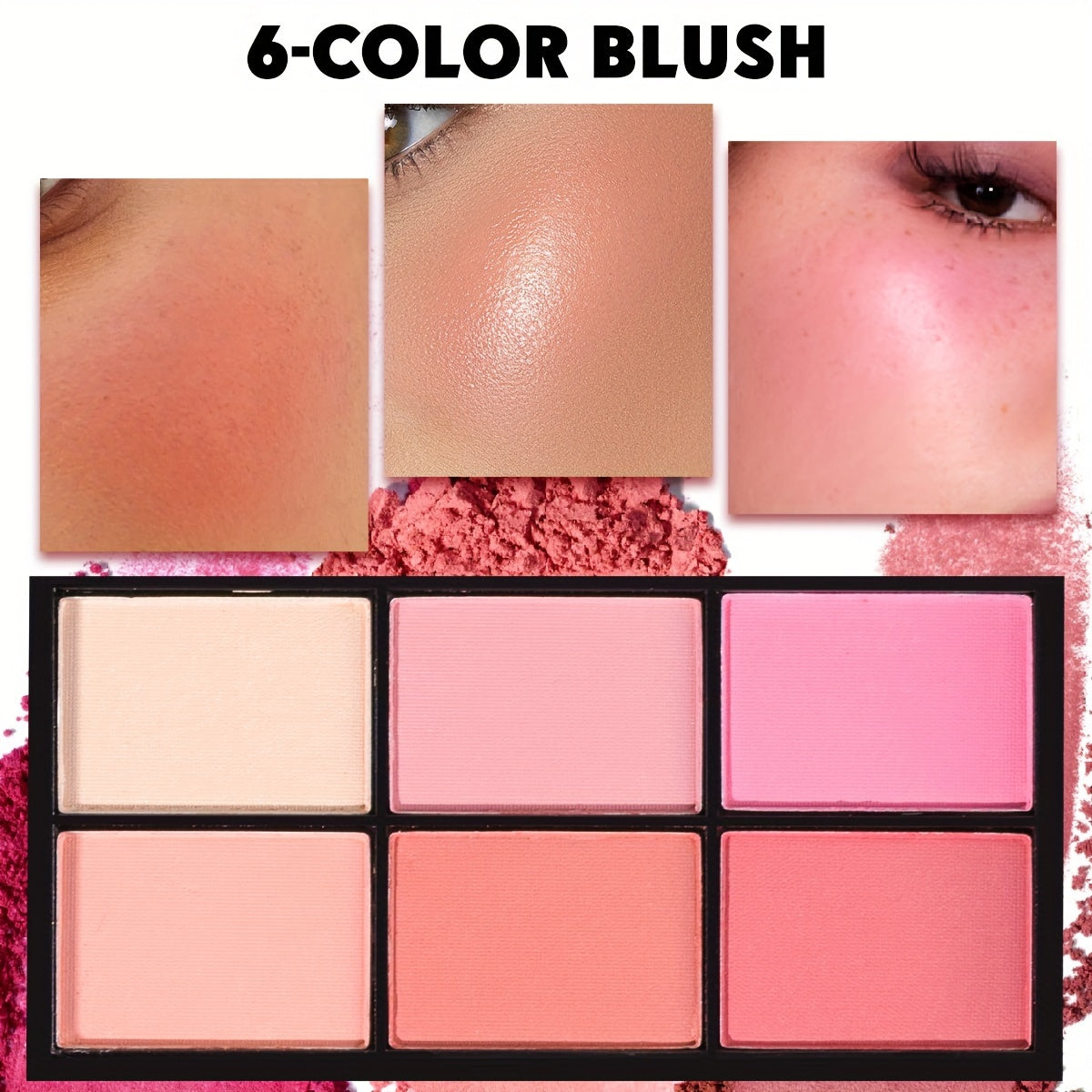 All-in-One Makeup Kit, Eyeshadow Palette Combo, Portable Beauty Cosmetics Set With Eye Shadow, Blush, Powder, Lip Gloss, For Beginners & Gifts, Removable & Travel-Friendly