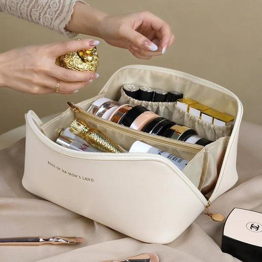 Makeup Bag Make Up Skincare Holder Storage Box Cosmetics Organizer Plastic Container For Bathroom Dressing Table Home
